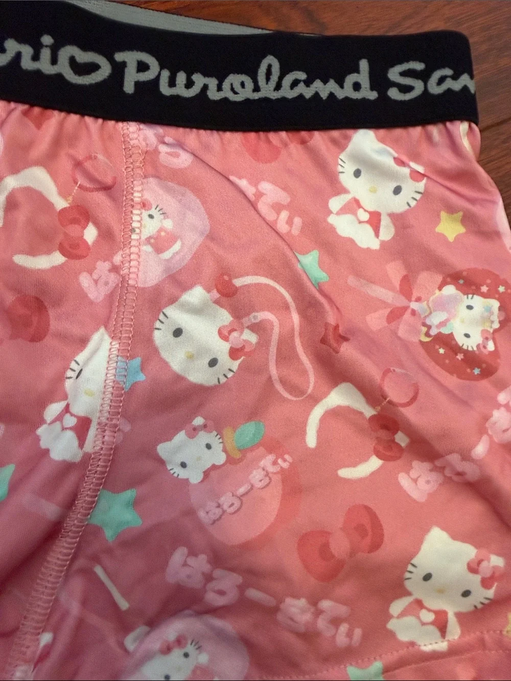 Pink Hello Kitty Kids Boxer Shorts